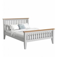 Jersey grey paint 4'6" bed frame