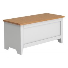 Jersey grey paint blanket box