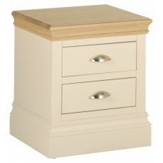 Geneva Painted 2 Drawer Bedside