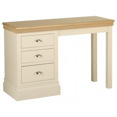 Geneva Painted Single Pedestal Dressing Table