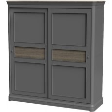 Normandy Sliding Double Wardrobe