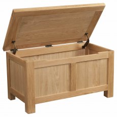 Bristol Oak Blanket Box