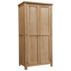 Bristol Oak Double Wardrobe