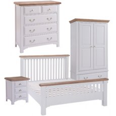 Fleur Grey Painted Bedroom Set Fleur Grey Painted Bedroom Set