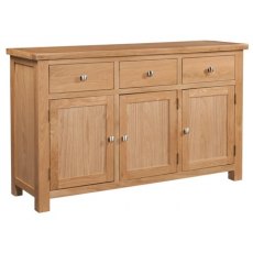 Bristol Oak 3 Door Sideboard