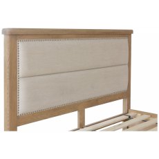 Bergen 4'6'' Fabric Headend & Low Foot End Bed