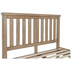 Bergen 4'6'' Wooden Bed with Drawer Foot End