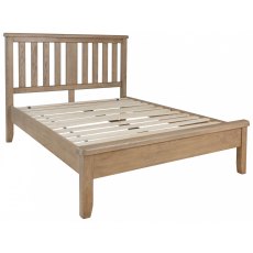 Bergen 4'6'' Wooden Bed - Low Foot End