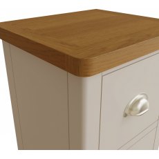 Sigma Grey 2 Drawer Bedside