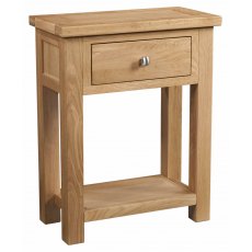 Bristol Oak 1 Drawer Console Table