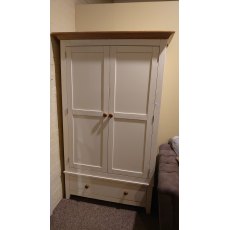 #Jersey Wardrobe on Drawer (Ivory)