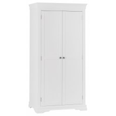 Limoges White 2 Door All Hanging Robe