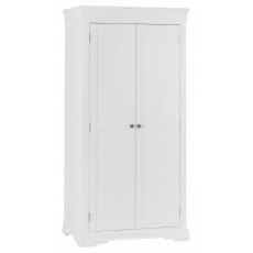 Limoges White 2 Door All Hanging Robe