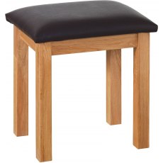 Lisbon Oak Dressing Table Stool