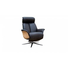 G Plan Oslo Power recliner Chair (Veneer Sides)