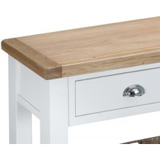 Newlyn Large Console Table (White Finish)