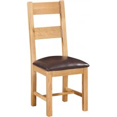 Lisbon Oak Ladder Back Chair