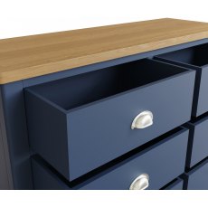 Sigma Blue 6 Drawer chest