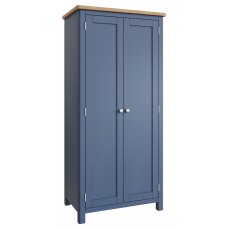 Sigma Blue 2 Door Full Hanging Wardrobe