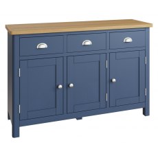 Sigma Blue 3 Door Sideboard