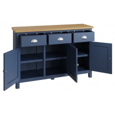 Sigma Blue 3 Door Sideboard