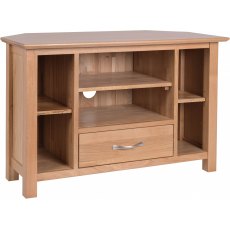 Lisbon Oak Corner TV Unit