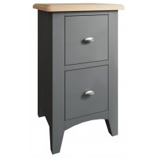 Omega Grey Small bedside cabinet