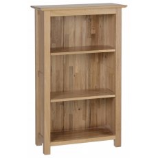 Lisbon Oak Bookcase - 107cm high x 63cm wide