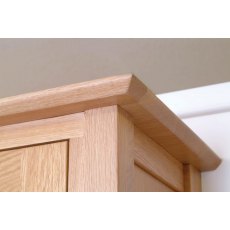 Lisbon Oak Bookcase - 107cm high x 63cm wide