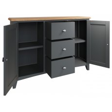 Omega Grey Large Sideboard