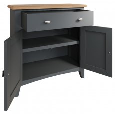 Omega Grey Narrow Sideboard