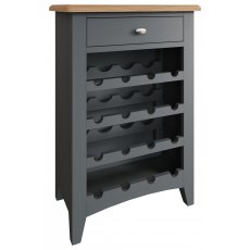 Omega Grey Wine cabinet