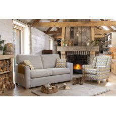 Redruth 2 Seater Sofabed with Comfort Mattress