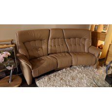 #Himolla Rhine Curved Sofa with Manual Recliner Action