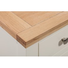 Bristol Painted 3 Drawer Bedside