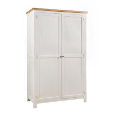 Bristol Painted Double Full Hanging Wardrobe