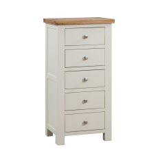 Bristol Painted 5 Drawer Tall Chest