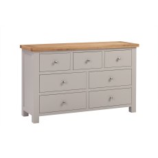 Bristol Putty Painted 3 Over 4 Chest of Drawers