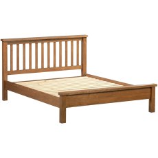 Bristol Rustic Oak 5'0 Bed