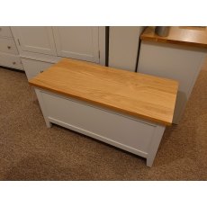 #Jersey Grey Blanket Box