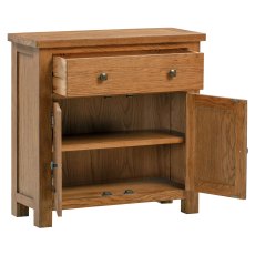 Bristol Rustic Oak Narrow Sideboard