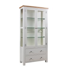 Bristol Ivory Painted Display Cabinet