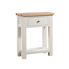 Bristol Painted Small Console with 1 Drawer & Shelf