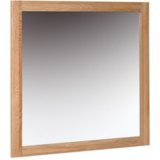 Lisbon Oak 90 x 90 Wall Mirror