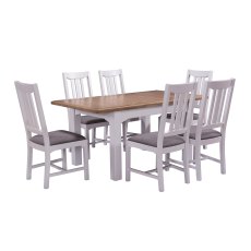 Fleur Grey Painted Small Dining Table