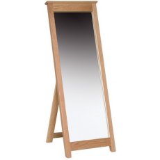 Lisbon Oak Cheval Mirror