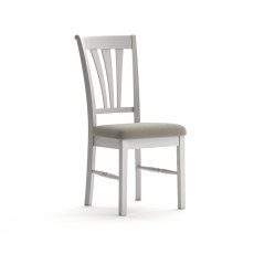 Fleur grey painted Fan Back dining chair