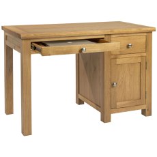 Bristol Oak Single Pedestal Desk