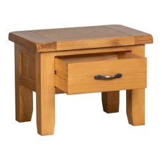 Oaken Side Table with Drawer