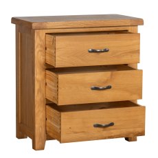 Oaken 3 Drawer Chest of Drawers